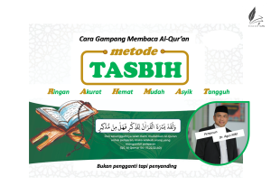Cara Gampang Membaca Al-Qur’an Metode Tasbih
